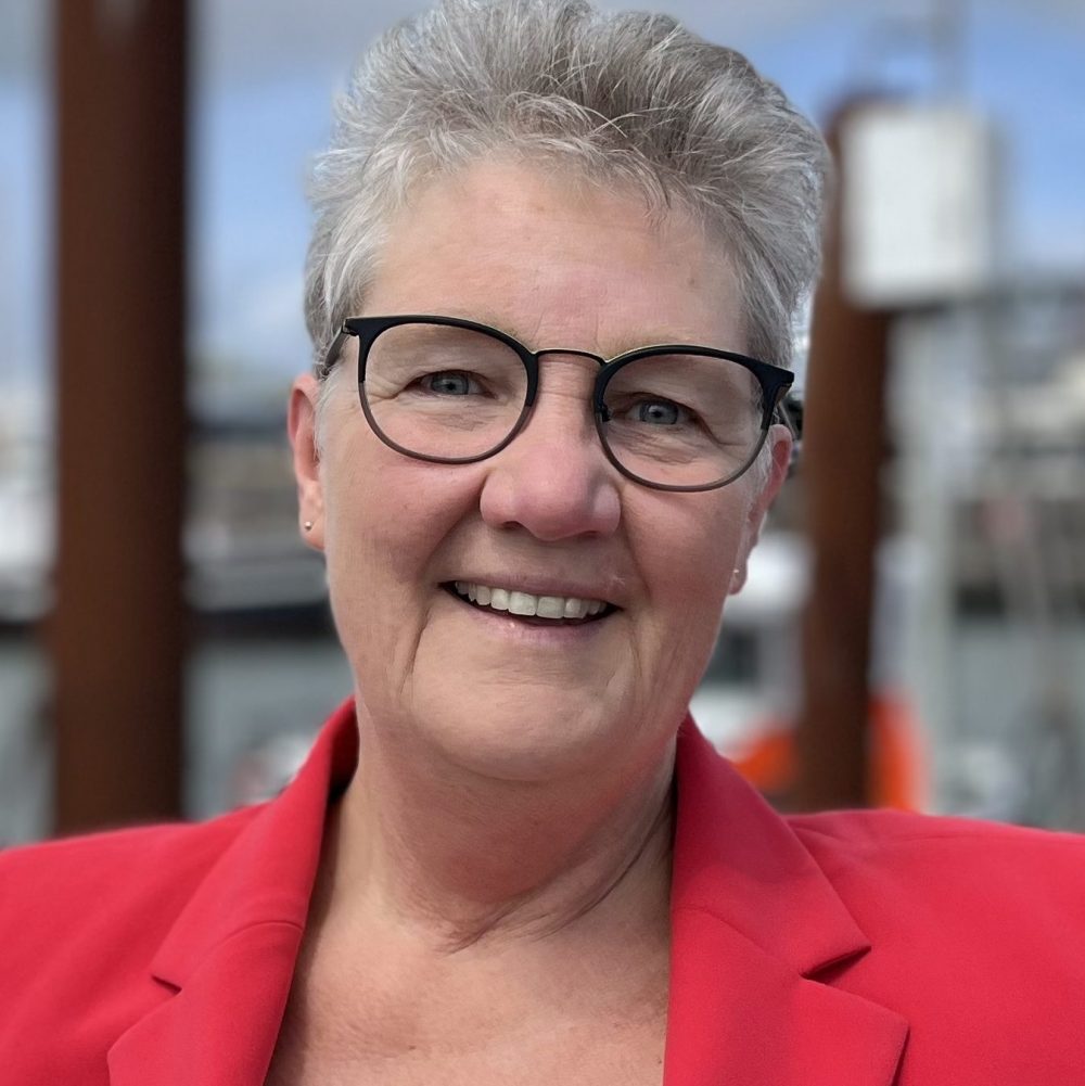 Margot Böhm geradeaus Margot Böhm schaut geradeaus