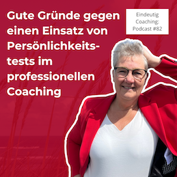 Persönlichkeitstests im Coaching - Podcastcover #82